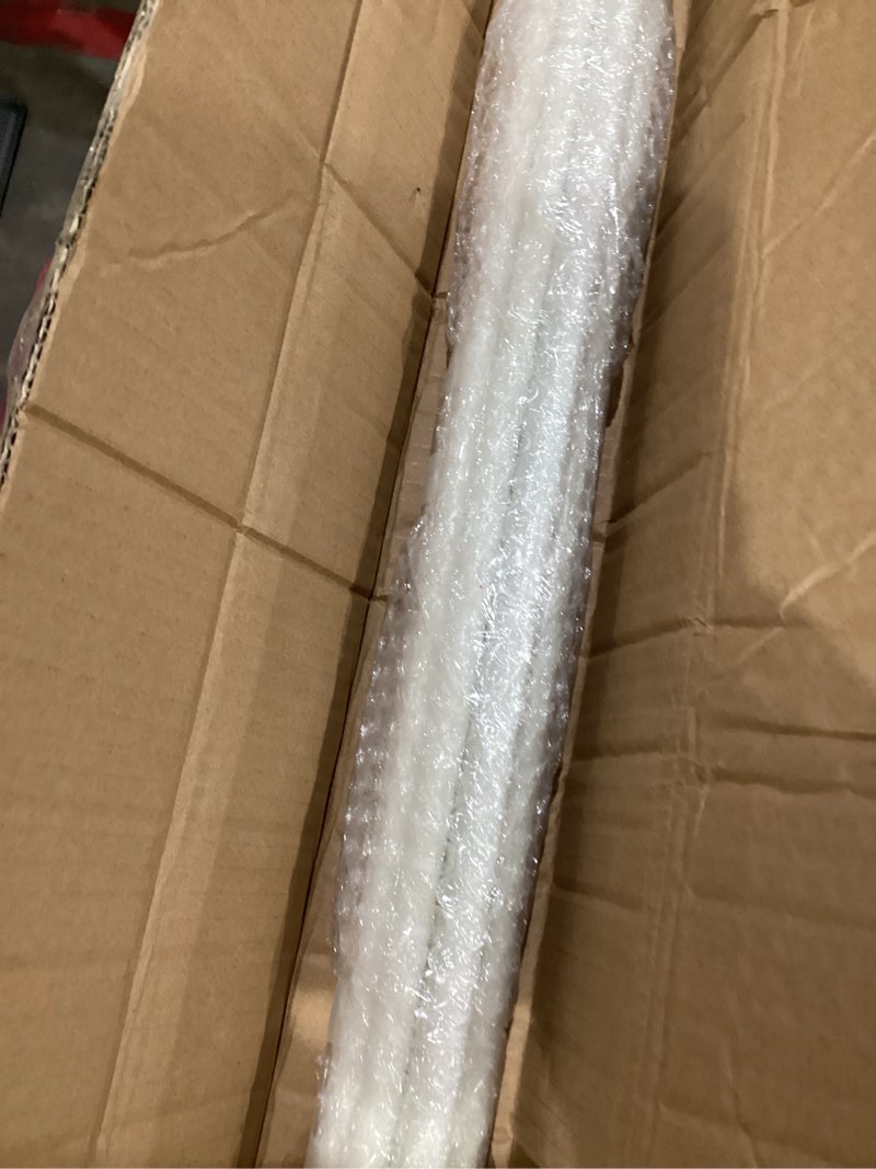 Shimeyao 10 Pack 46 Inch Acrylic Curtain Pull Wands Drapery Pull Rod White Versatile Fiberglass Blin