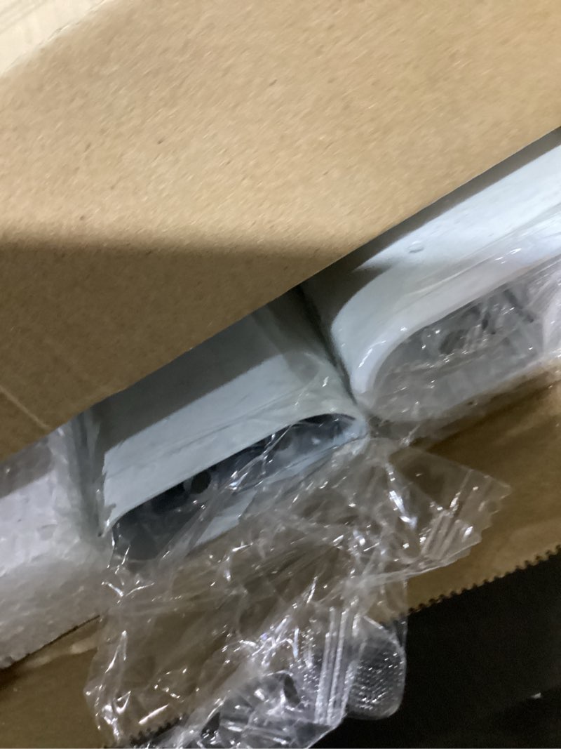 Condition photo showing Good Condition for ax waber universal floor tv stand with mount 70 degree swivel 9 level height adjustable and space saving design for most 27 to 65 inch lcd, led oled tvs, perfect for corner & bedroom white ax1006tw white floor tv stand