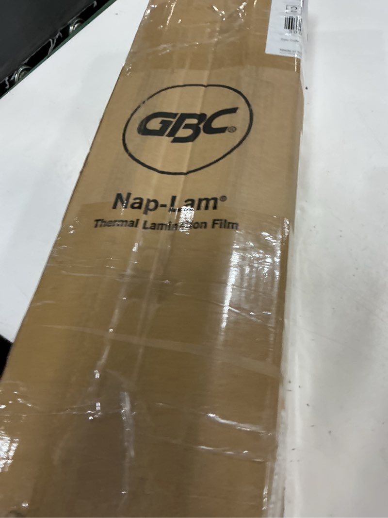 Condition photo showing New/Like New for gbc thermal laminating film, rolls, ultima 65 ezload, nap i, 3 mil, 25" x 250', 2-pack (3000024ez) 3.0mil-25" film