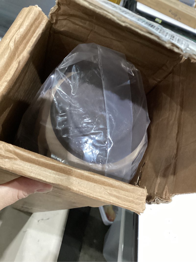 Condition photo showing New/Like New for 9ft patio umbrella with fiberglass ribs, outdoor market table umbrella with crank and tilt, uv resistant waterproof canopy for patio, garden, deck, pool, beige