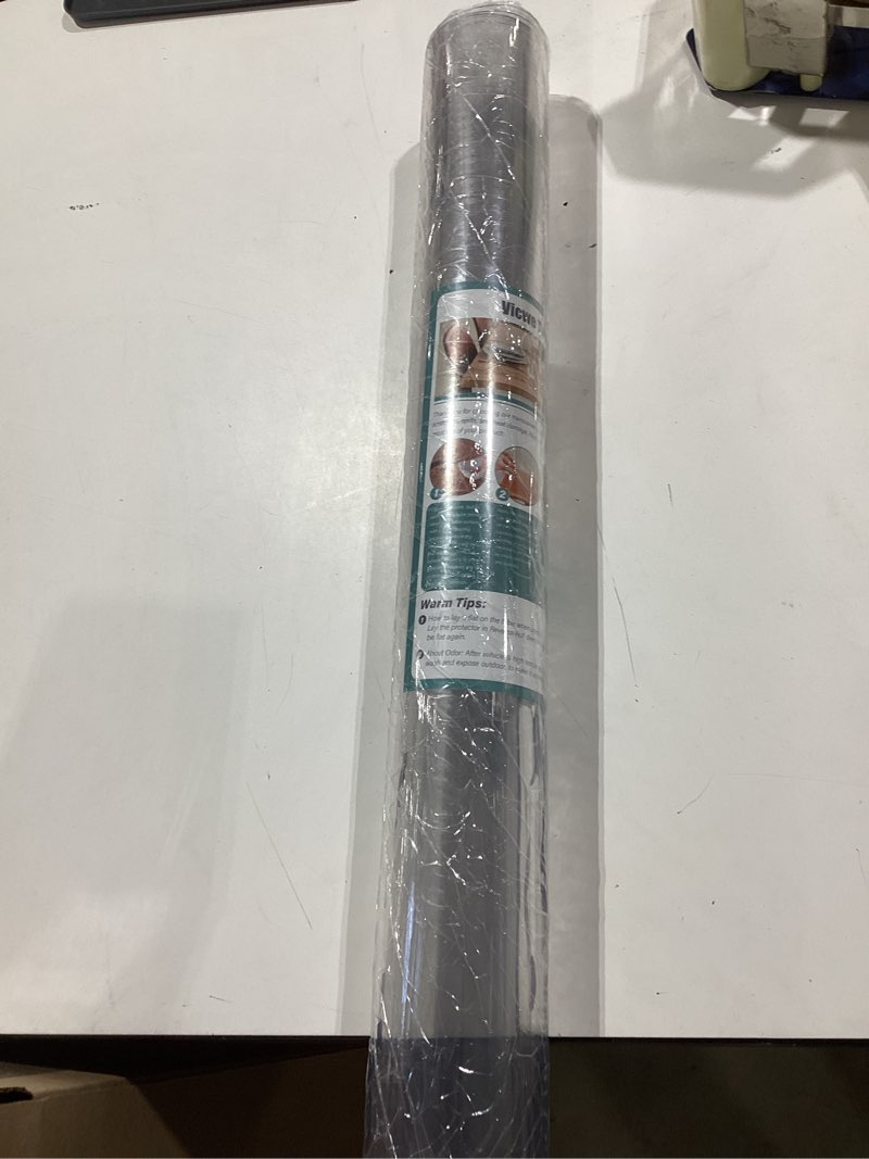 Condition photo showing Good Condition for vicwe 24 x 60 inch clear table cover protector,1.5mm thick clear table protector, rectangle waterpro