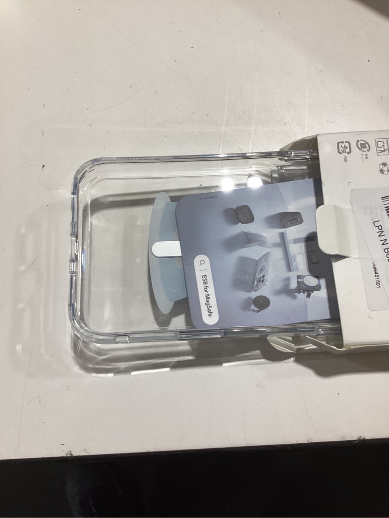 Condition photo showing Good Condition for esr for iphone 17 pro max case, camera control, compatible with magsafe, shockproof military-grade protection, magnetic phone case for iphone 17 pro, classic hybrid case, christmas globe iphone 17 pro max b-christmas globe