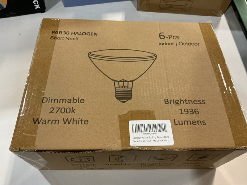 Condition photo showing New/Like New for JDE11 120v 50w, E11 Halogen Light Bulb,Dimmable T4 Mini Candelabra Base(Replacement E11 Led Bulb), 2700K Warm White for Chandeliers, Ceiling Fan, Table Lamps, Cabinet Lighting, 4 Pack E11 50W 2.18" Short