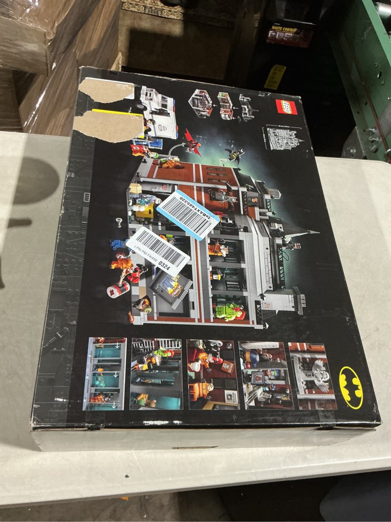 Condition photo showing Good Condition for LEGO DC Batman Arkham Asylum Building Set for Adults - Home Decor for Bedroom, Office, or Book Shelf - Collectible for Comic Book & Movie Fans, Ages 18+ - Gift Idea for Birthdays - 76300