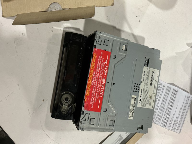 Condition photo showing As Is for new! sony dsx-a415bt digital media receiver with bluetooth & satellite radio