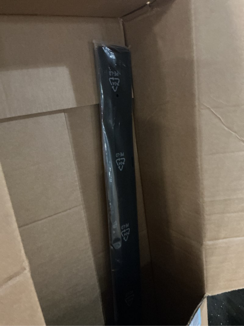 Condition photo showing Good Condition for Door Brush Sweep - Door Sweep for Bottom of Door, Black Screen Door Sweeps for Exterior Doors, Brush Door Seal - 2" Brush x 56" Long 56 Inches Long Black