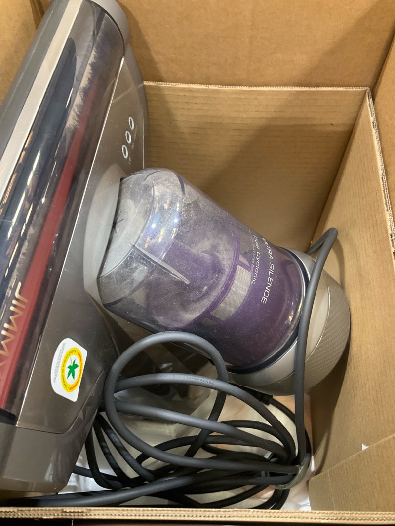 Condition photo showing As Is for jimmy mattress vacuum cleaner, anti-allergen bed vacuum cleaner with uv-c light & high heating tech, 14kpa suction 480w powerful handheld vacuums for dust & pet hair(jv35, corded) jv35-120v-corded