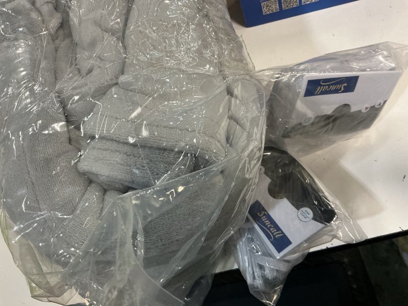 Condition photo showing New/Like New for heated electric blanket queen size 84"x90" – 10 heat levels, 10-hour auto shut-off, dual controllers, soft flannel, overheat protection, etl & fcc certified, machine washable