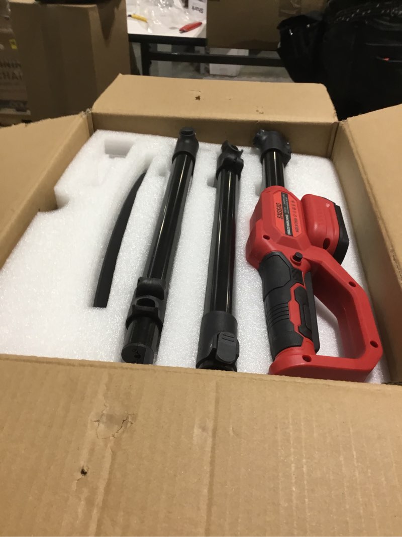 Condition photo showing Good Condition for Electric Snow Shovel for Milwaukee M18 18V Battery, 11" Brushless Snow Blower with Adjustable Handle, Max 26 FT Snow Thrower, Cordless Snow Shovel M18 for Driveway, Sidewalk, Patio, Deck (No Battery)