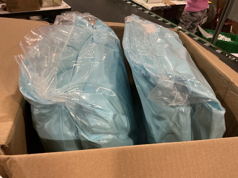 Condition photo showing Good Condition for ovation medline series pillow, blue, 20 inches x 26 inches, pack of 4