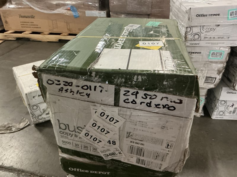 Condition photo showing Good Condition for office depot buisness copy pront paper