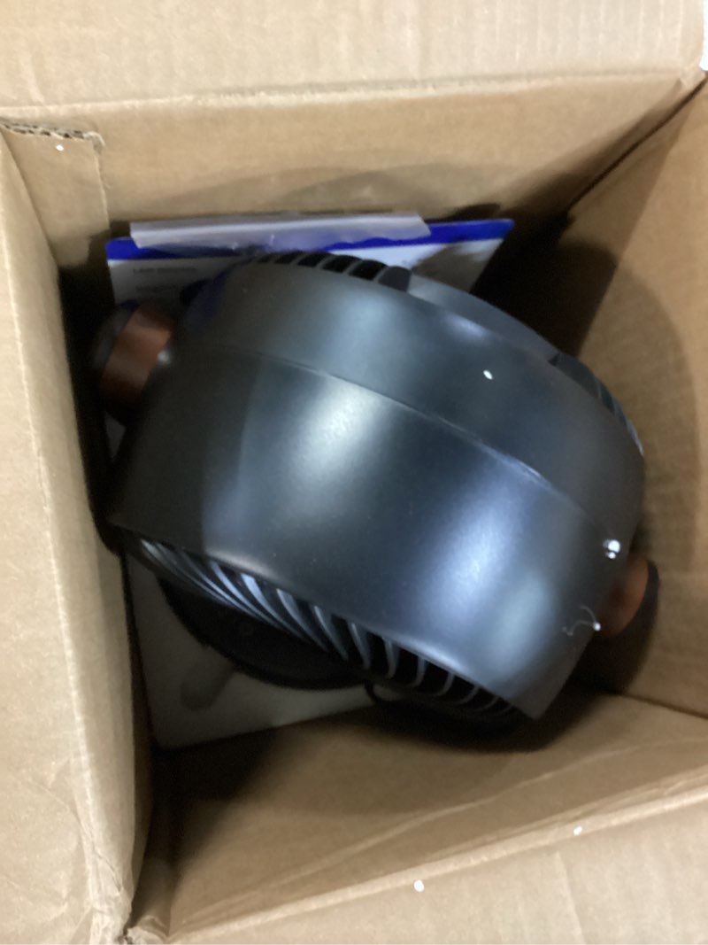 Condition photo showing Good Condition for Dreo Fan for Bedroom, Desk Air Circulator Fan with Remote, 11 Inch Table Fans for Whole Room, 60ft Powerful Airflow, 120° Vertical Manual +90° Oscillating, 4 Speeds, 8H Timer, Quiet Fan, Home Black