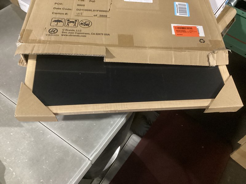Condition photo showing Good Condition for U Brands Chalboard, 18" x 24" Inches, Light Birch Wood Frame (310U00-01) Chalkboard