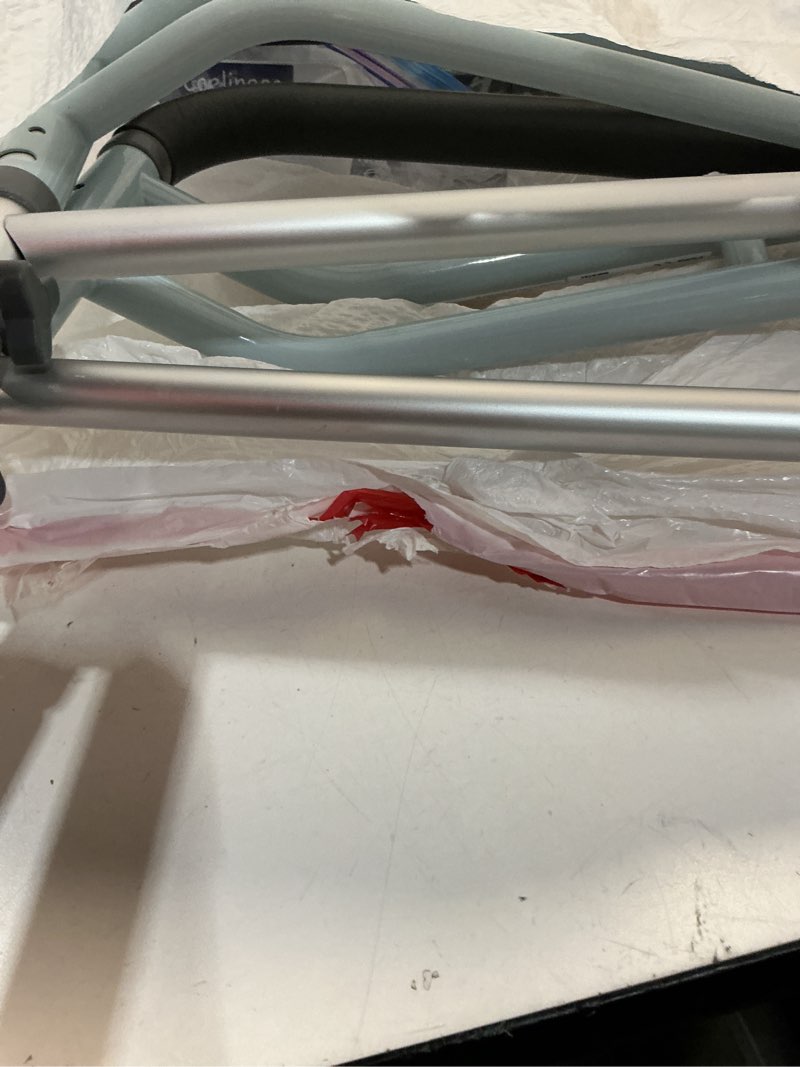 Condition photo showing As Is for Toilet Safety Rails (300 LB) – Adjustable, Foldable Toilet Handle Frame for Elderly & Disabled Adults, Supports All Toilet Types Dark Gray