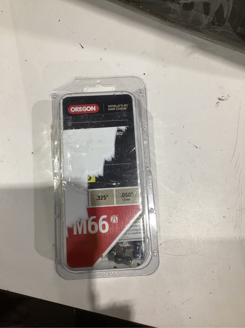 Condition photo showing As Is for m66 chainsaw chain for 16 in. bar fits echo, husqvarna and jonsered, craftsman, makita and others