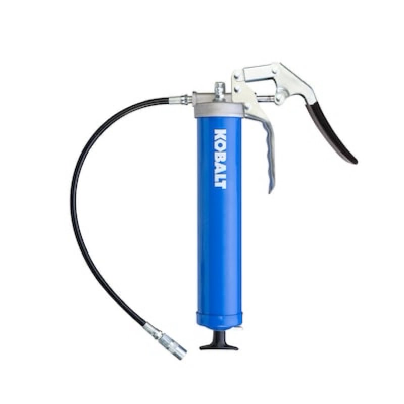kobalt pistol grip manual grease gun 18-in
