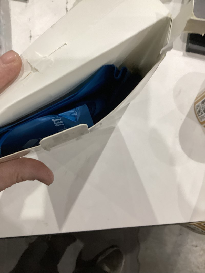 Condition photo showing As Is for Biodegradable Cat Litter Bags for Poop and Pee (70 Extra Large 18 X 18 with Gussets expanded). Leak proof, Durable, Unscented, Compostable, Strong, with Handles.