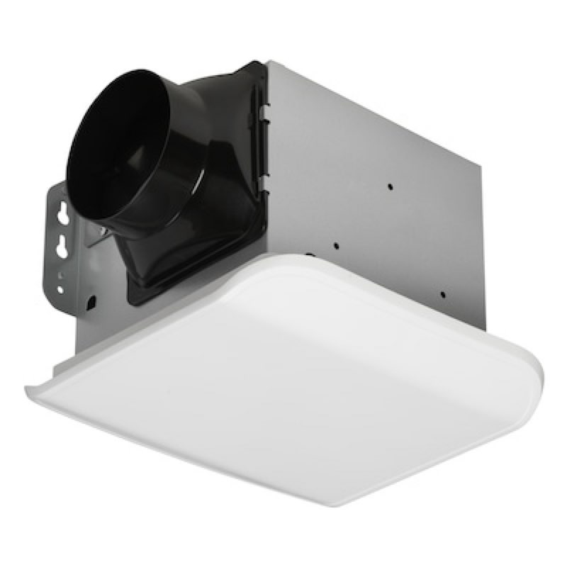Project Source 2-Sone 70-CFM White Bathroom Ventilator Fan