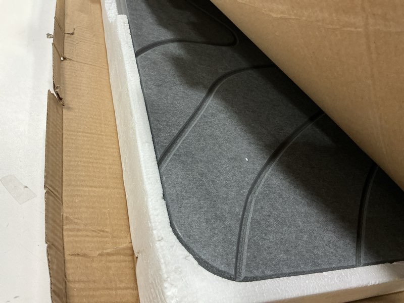 Condition photo showing Good Condition for 2 Pack Diatomaceous Earth Shower Mat, Stone Bath Mat, Nonslip Super Absorbent Fast-Drying Hard Bath Mat for Bathroom Shower Floor, 24 x 16 inch, Grey Wave Design