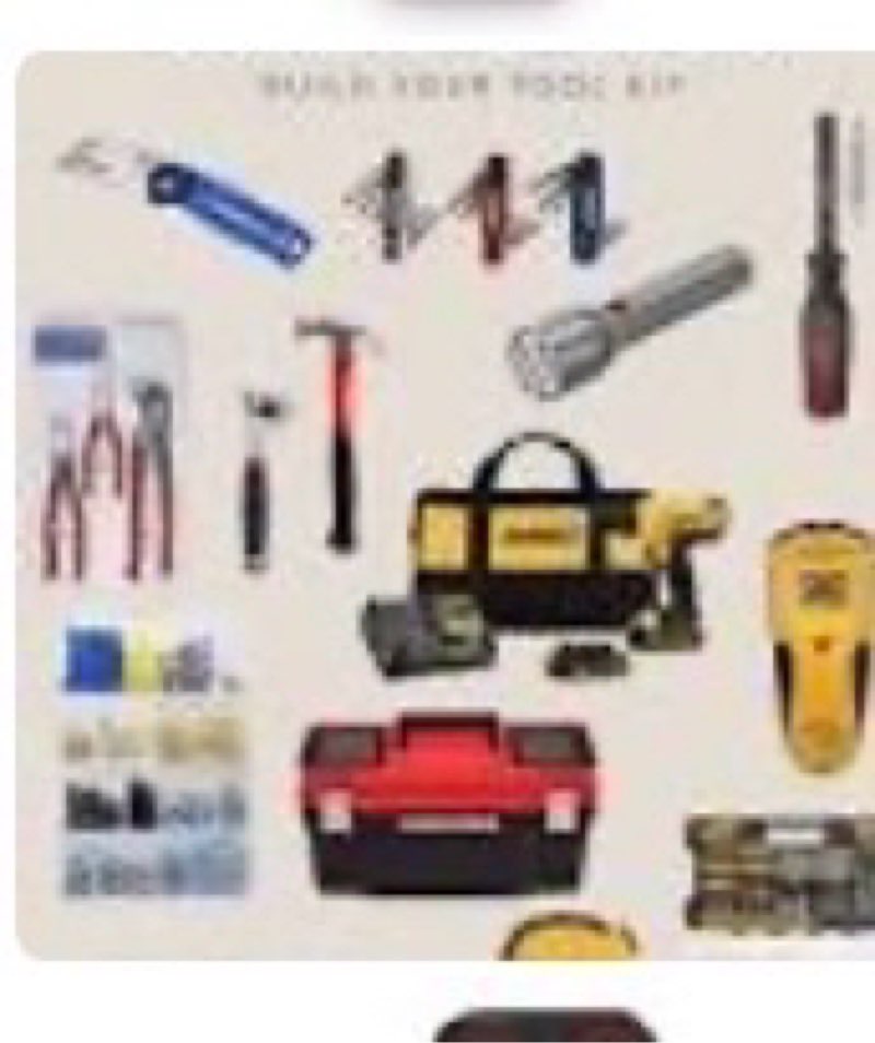 assorted small tools,screws, latches, and home