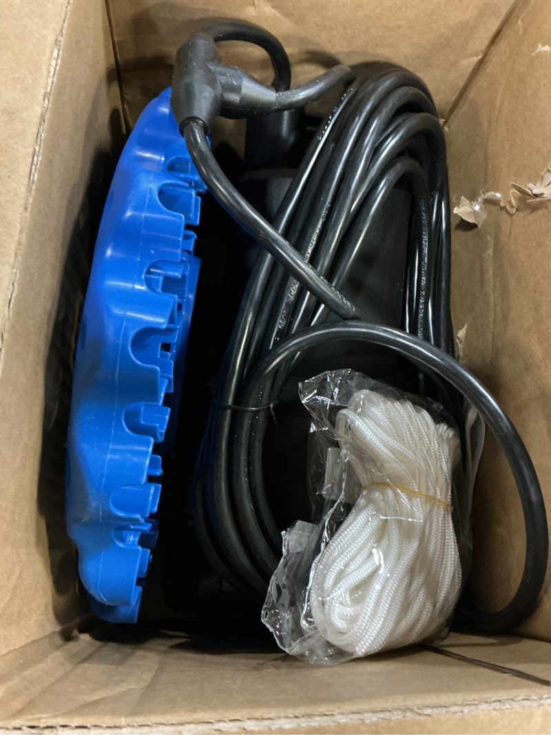 Condition photo showing Good Condition for wayne wapc250-1/4 hp reinforced thermoplastic pool cover pump - up to 3,000 gallons per hour - automatic on/off water removal pool cover pump pool cover pump with iswitch