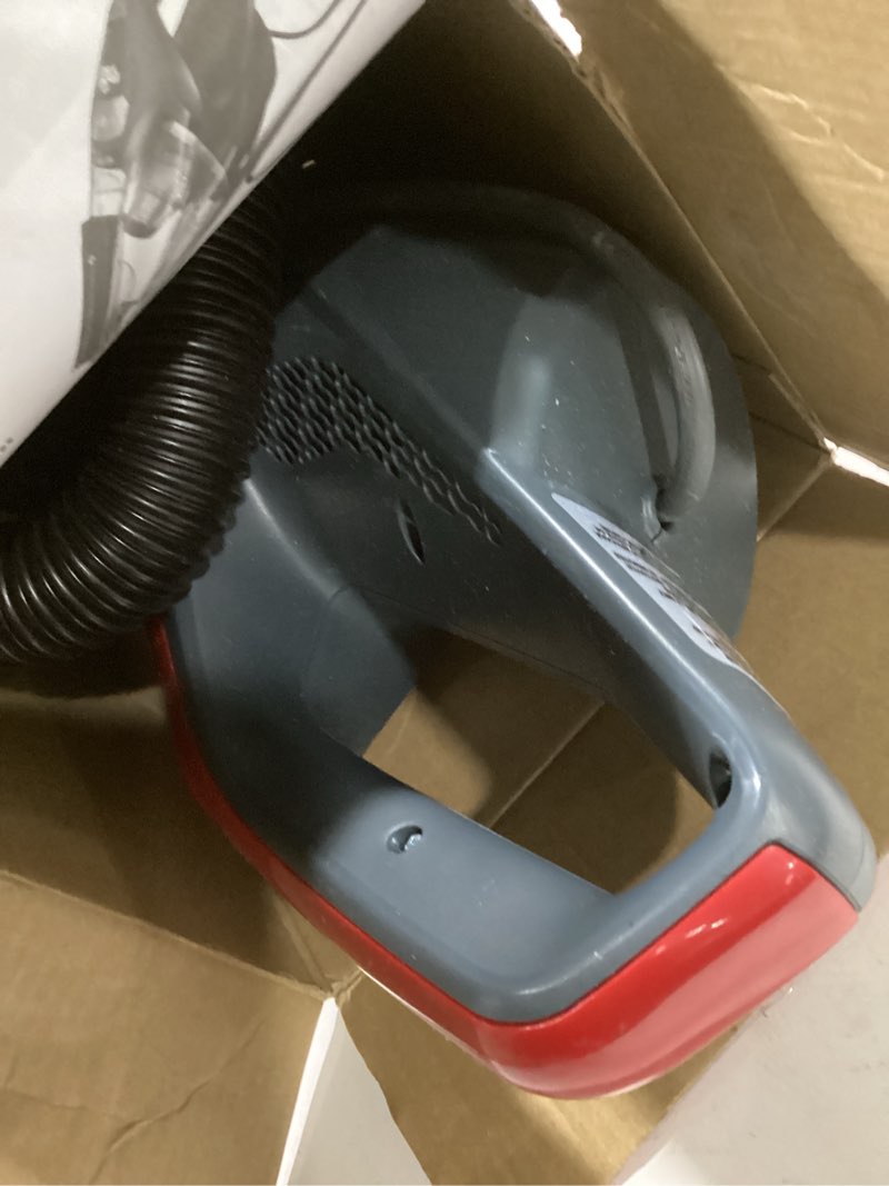 Condition photo showing New/Like New for Dirt Devil Scorpion Plus Handheld Vacuum Cleaner, Powerful Suction, Lightweight, Includes Pivoting Stair and Upholstery Tool, Crevice Tool, Corded Portable Vacuum Cleaner One Size