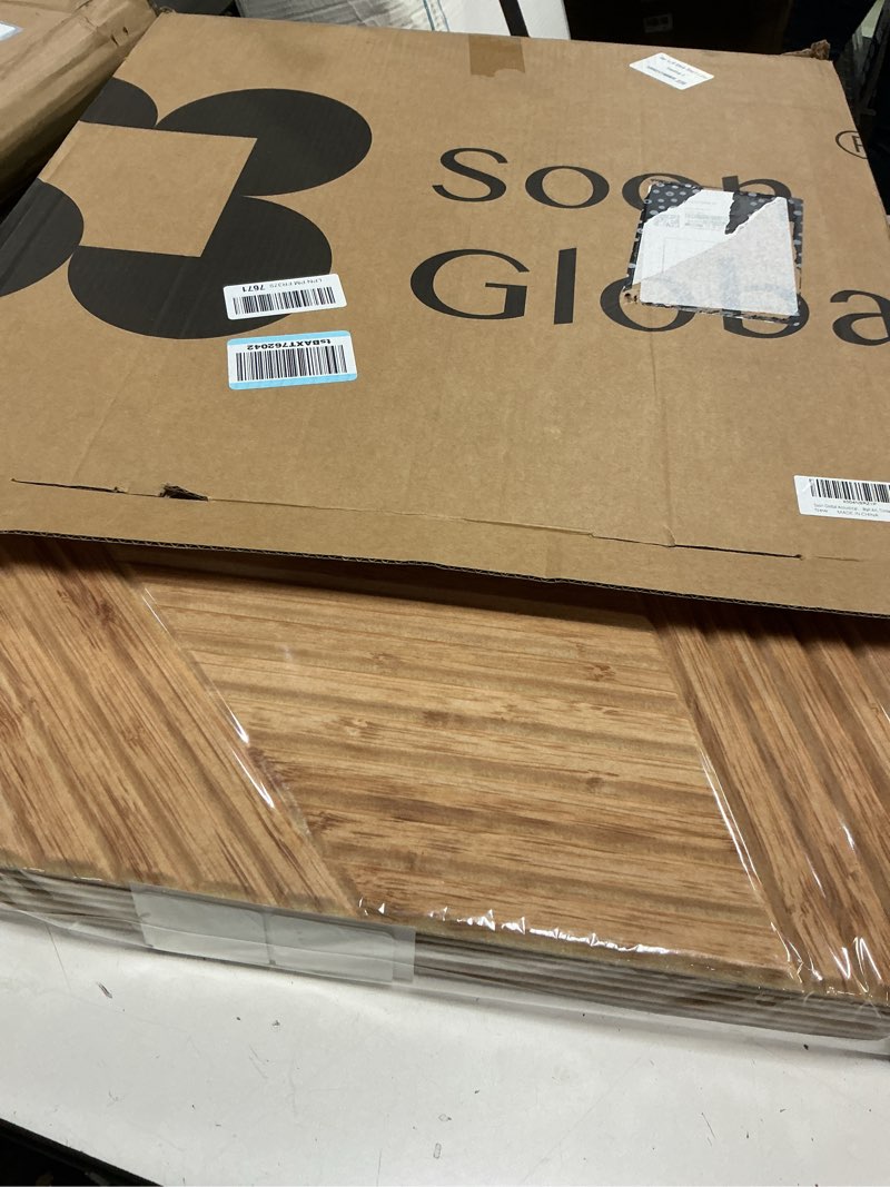 Condition photo showing New/Like New for acoustical wall panels, 6-piece 23.62 x 23.62 inches art acoustic panels, decorative acoustic panels, acoustic wall panels, sound absorbing wall art, timber spiral 72 x 48 inches timber spiral