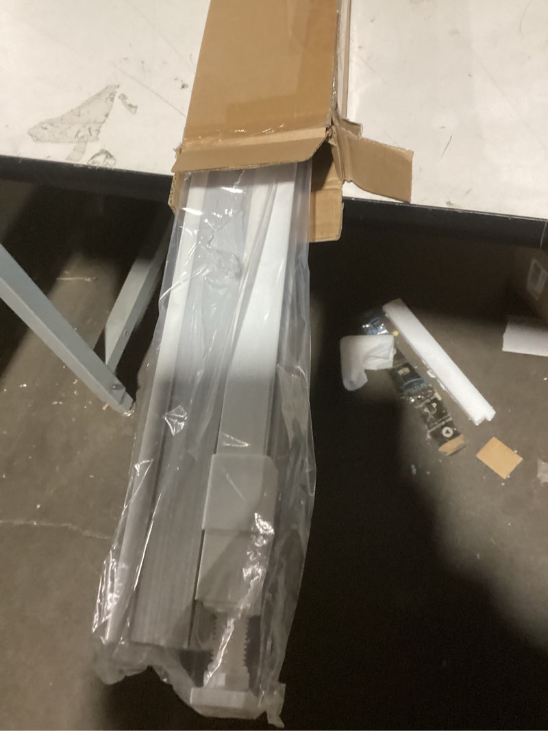 Condition photo showing Good Condition for LazBlinds Cordless Cellular Shades, No Tools No Drill Blackout Honeycomb Shades Pleated Blinds for Windows, 38'' W x 48'' H, Silver White Blackout-silver White 38'' W x 48'' H