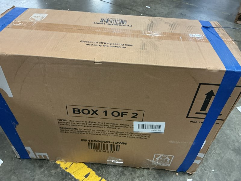 Condition photo showing As Is for (incomplete) blast series 12000 btu 20 seer2 115 v mini split air conditioner with heat pump