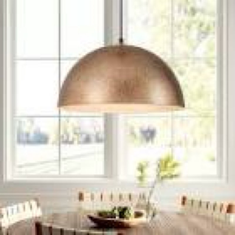 1 - Light Dome Pendant for Kitchen Island