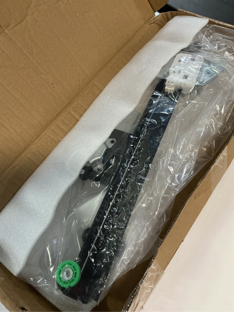 Condition photo showing Good Condition for power window regulator without motor, front passenger side compatible with nissan maxima 2009-2014, replaces# 807209n00a, 752-459, 752459