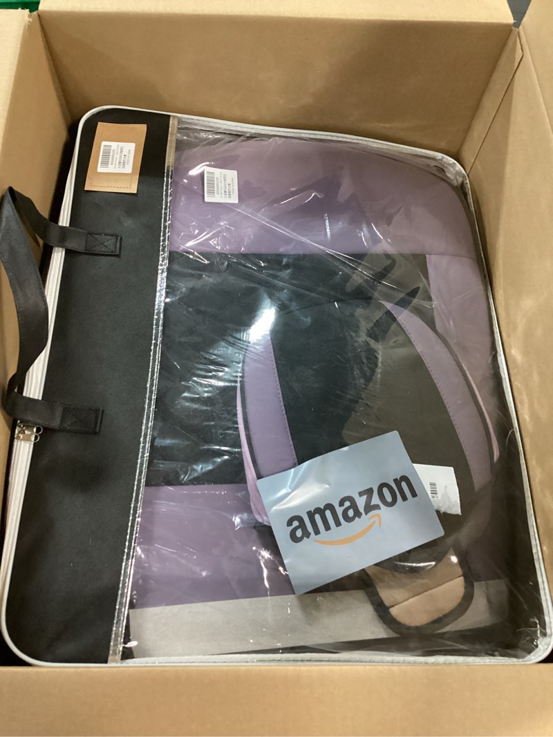 Condition photo showing New/Like New for Car Seat Covers Full Set Purple, Luxury Faux Leather Waterproof Non-Slip Women Seat Protector Universal Fit for Most Cars SUVs Trucks Pick-ups,Car Interior Accessories (Light Purple Black-Full Set)