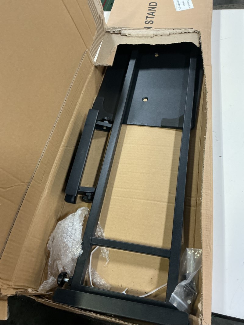 Condition photo showing Good Condition for poster board stand for display, double-sided foam board stand double visibility with heavy duty stable base, foam board stand adjustable height up to 80" for mall, school, restaurant, exhibition (black, 1-pack) black 1-pack