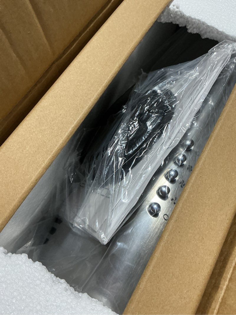 Condition photo showing Good Condition for 30 inch Stainless Steel Under Cabinet Range Hood, Slim Kitchen Vent Hood Ducted/Ductless Convertible with 3 Speed Controls, 5-Layer Aluminum Filters,LED Lights