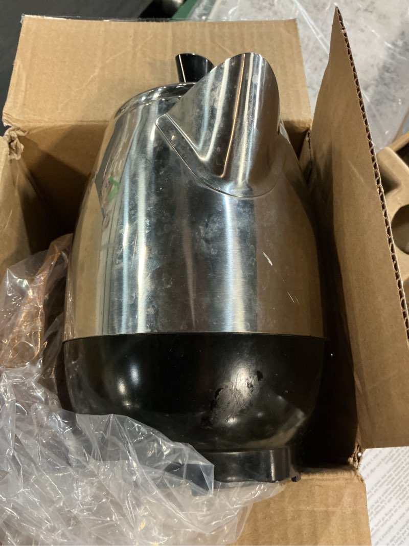 Condition photo showing As Is for farberware stainless steel 4 cup electric coffee percolator