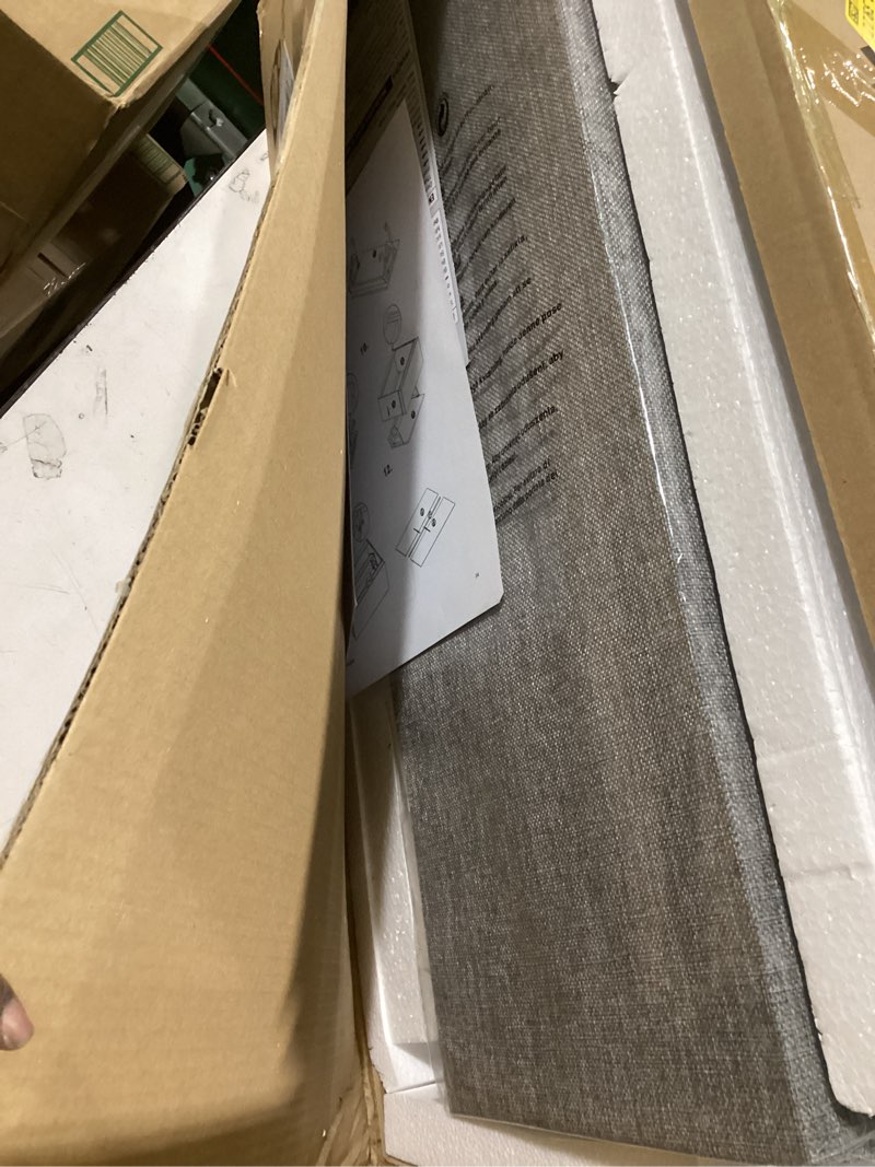 Condition photo showing Good Condition for Haotian Shoe Storage Bench with Cushion, White Narrow Shoe Rack for Entryway, Small Shoe Cabinet with 2 Tiers Flip-Drawer, Closet Hallway Mudroom FSR82-L-W