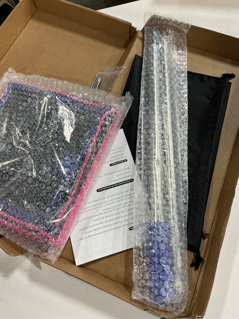 Condition photo showing Good Condition for Pickleball Picker Upper 40+ Ball Capacity Hopper Holder, Foldable Basket with Telescopic Stainless Steel Handle, Quick Pickup No Bending Ball Retriever Collector, Portable for Court Training