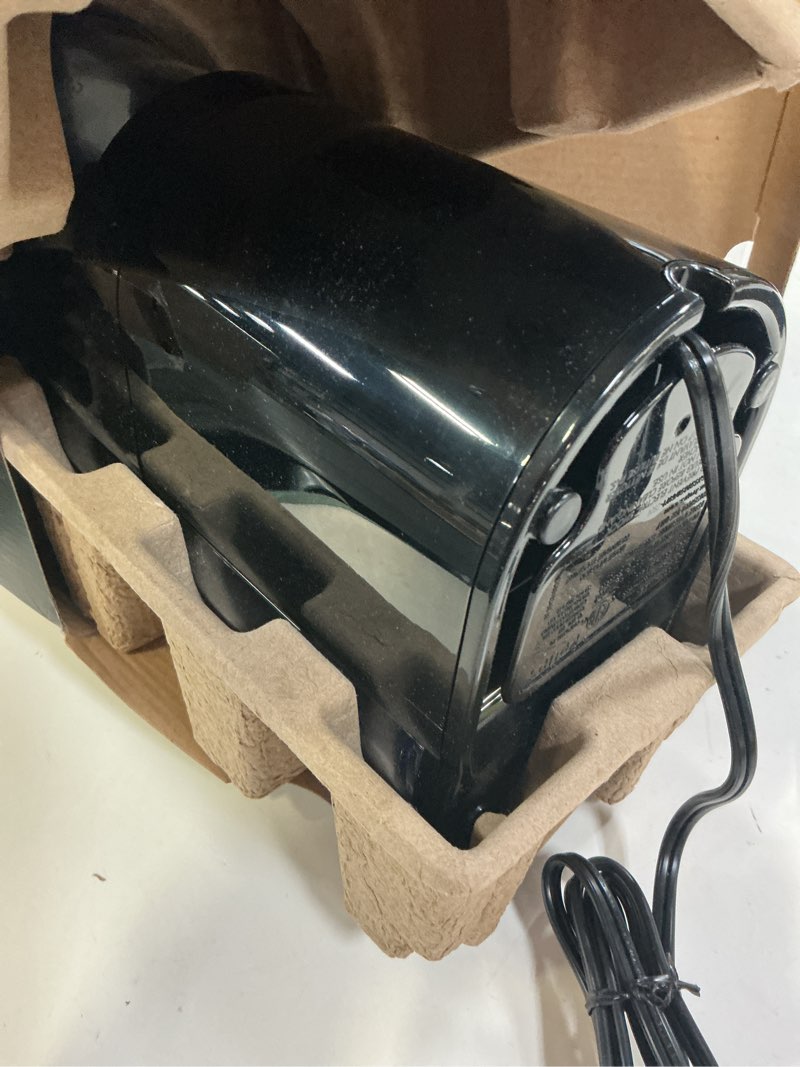 Condition photo showing As Is for krups precision burr coffee grinder: 12 settings, 8 oz capacity for drip, french press, espresso, pour over, cold brew - stainless steel, 110w, auto-stop, easy clean