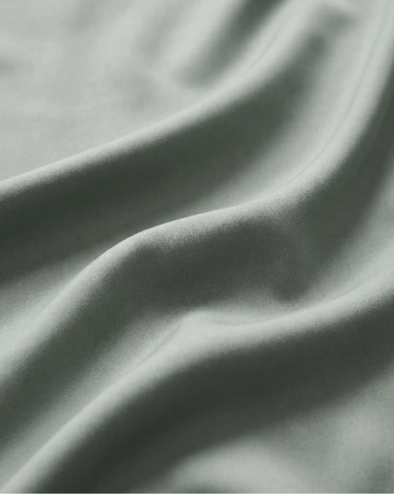 quince bamboo sheet set of 1 full/queen duvet/eucalyptus