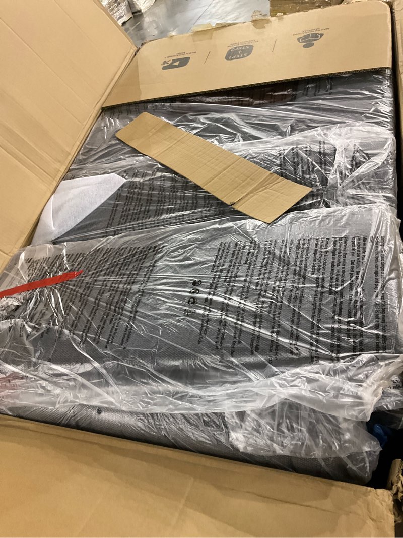 Condition photo showing New/Like New for Convertible Sleeper Chair-Fabric Futon Sofa Bed, Single Sleeper Sofa, Small Couch Bed with USB Port, Foldable Table, Pillow, Adjustable Backrest for Dorm/Bedroom/College Darkgrey 6060-darkgrey