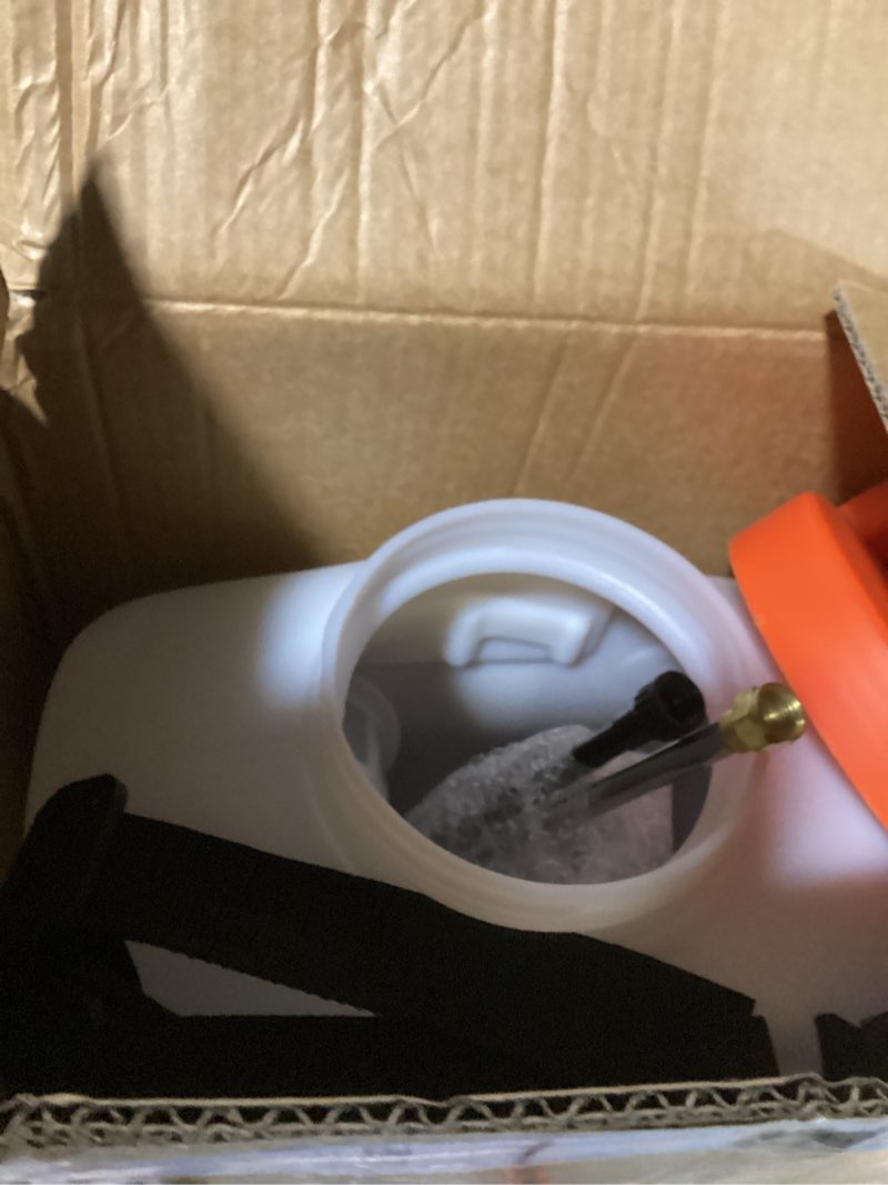 Condition photo showing Good Condition for (similar to) petratools battery powered backpack sprayer 4 gallon - 6 hours long battery life & padded straps for comfort - hd4000 electric backpack garden sprayer with 6 spray nozzles & 90psi adjustable pressure