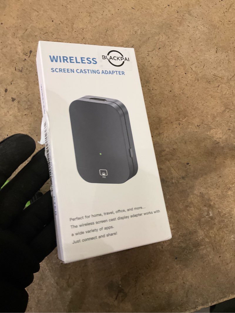 Condition photo showing As Is for Wireless screencasting adapter