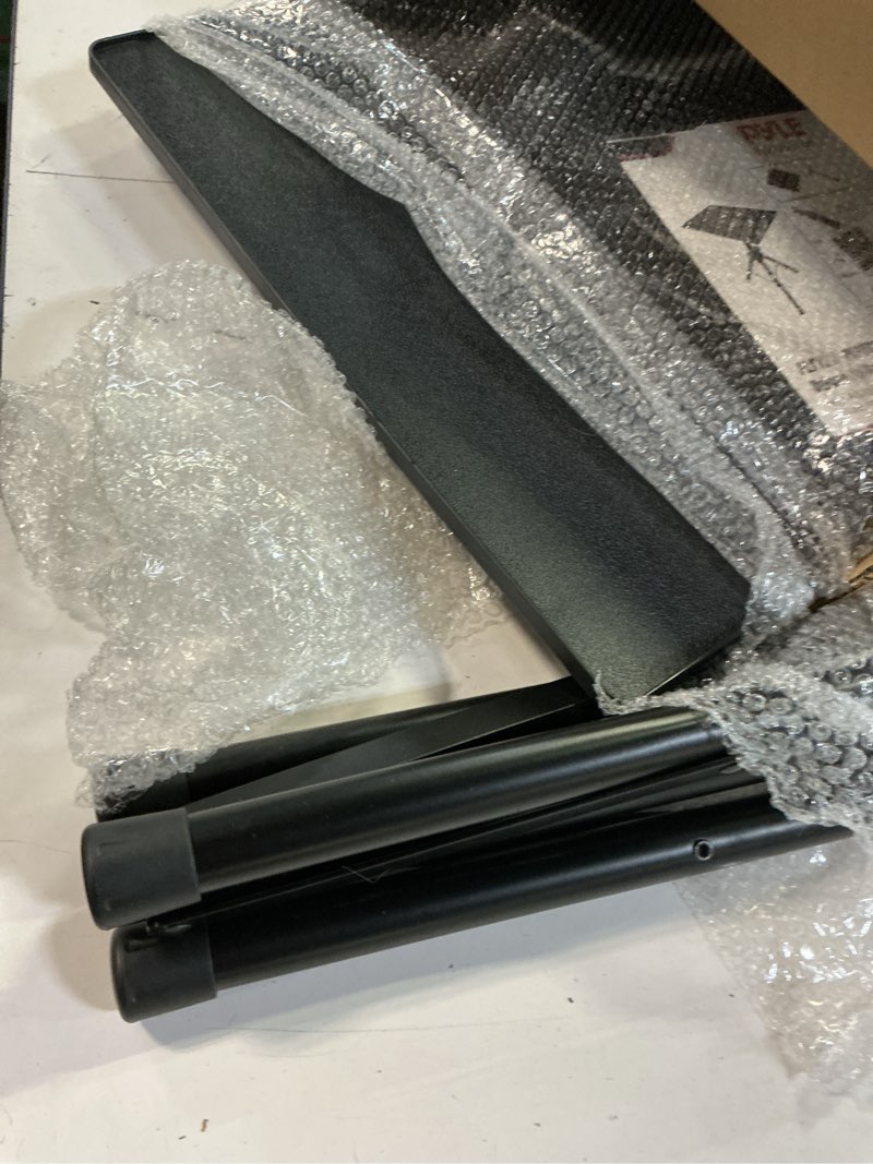 Condition photo showing Good Condition for pyle projector stand tripod 28.0'' - 50.0'', pro dj laptop, easy setup, portable studio stand for laptops, mixers, and projectors, height adjustable for stage, home, studios, stable and versatile