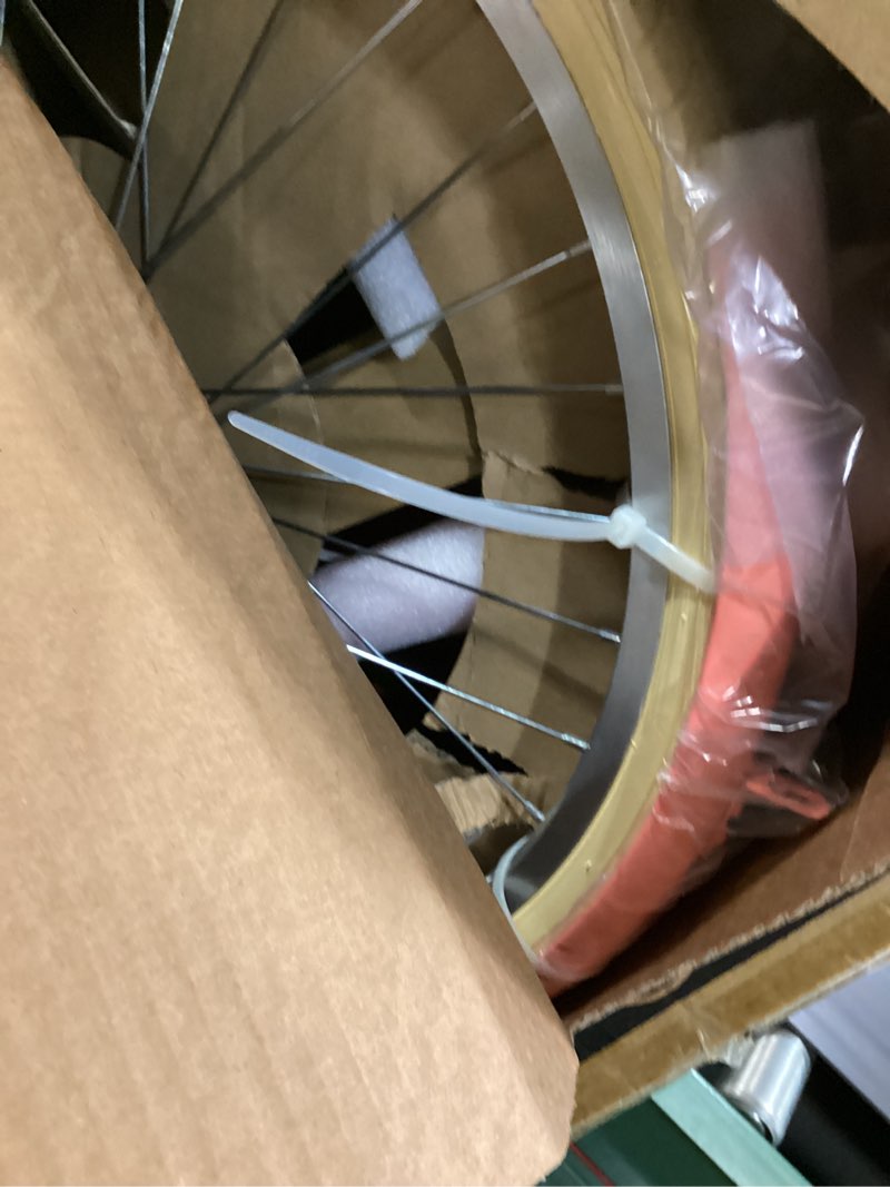 Condition photo showing Good Condition for Glerc 20 24 26 Inch Beach Cruiser Bike, 6-Speed Hybrid City Bicycle for Girls Youth and Over 6 Years Old, Missy Bike with Wicker Basket & Lightweight, Multiple Colors Peach 24 Inch / Without Rack