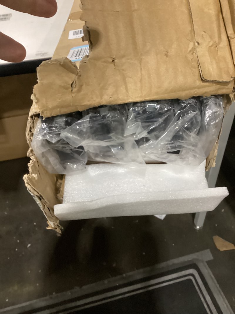 Condition photo showing New/Like New for PRORECK DJ Foldable Facade Portable Event Booth Panels 4 Detachable Black Metal Frame Projector Display Scrim Panel with Carry Bag (black and white)