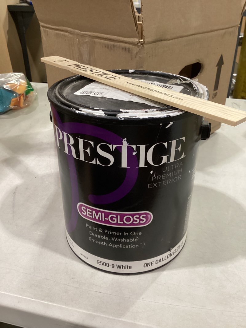Prestige semigloss paint & primer in one. (Used) (nearly full)