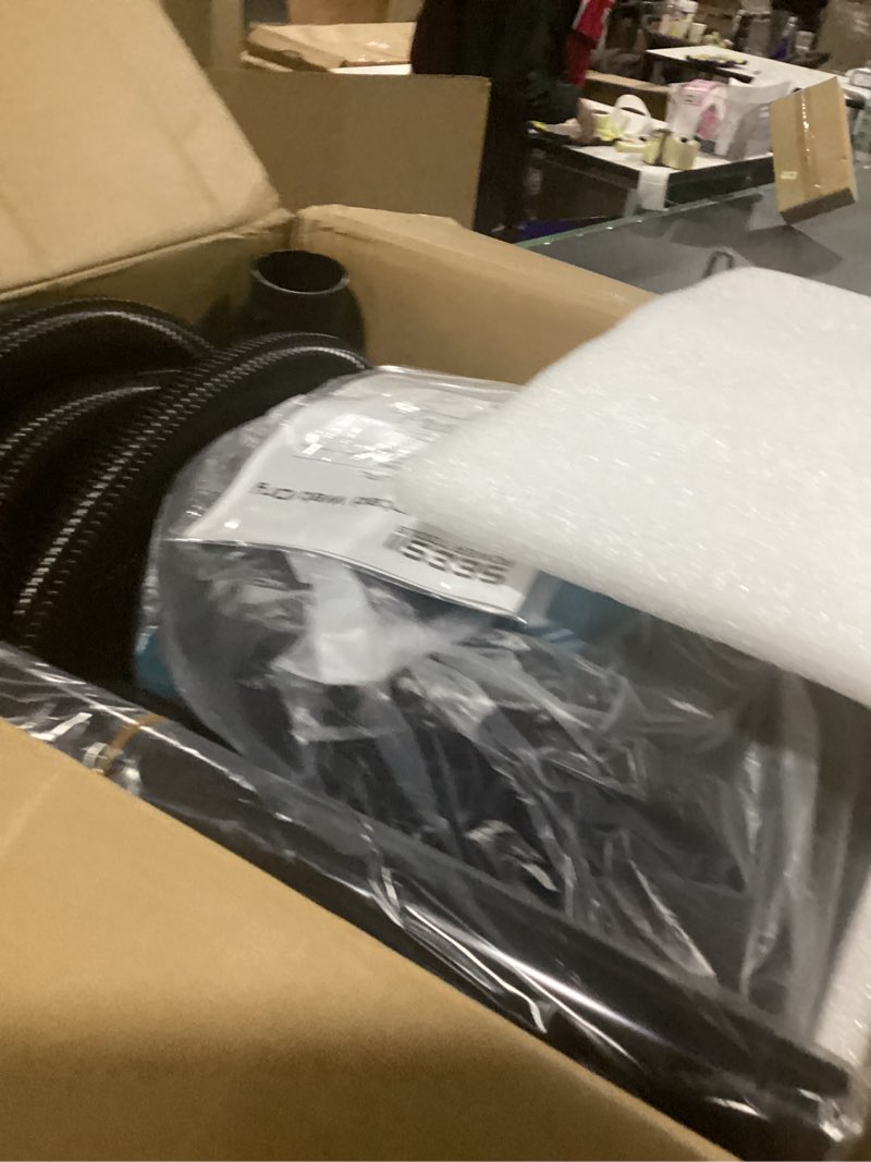 Condition photo showing Good Condition for Seesii Garage Vacuum Wall Mounted Shop Vac, 6.6 Gallon 5.5 Peak HP Shop Vacuum Wet and Dry with 30Ft Flexible Hose, Attachments, Storage Bag, Cartridge Filter Ideal for Garage, Car, Workshop, Home Deep Blue
