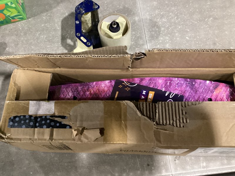 Condition photo showing New/Like New for nattork skateboards 22 inch mini cruiser skateboard complete retro skate boards with colorful light up wheels for kids girls boys beginners purple