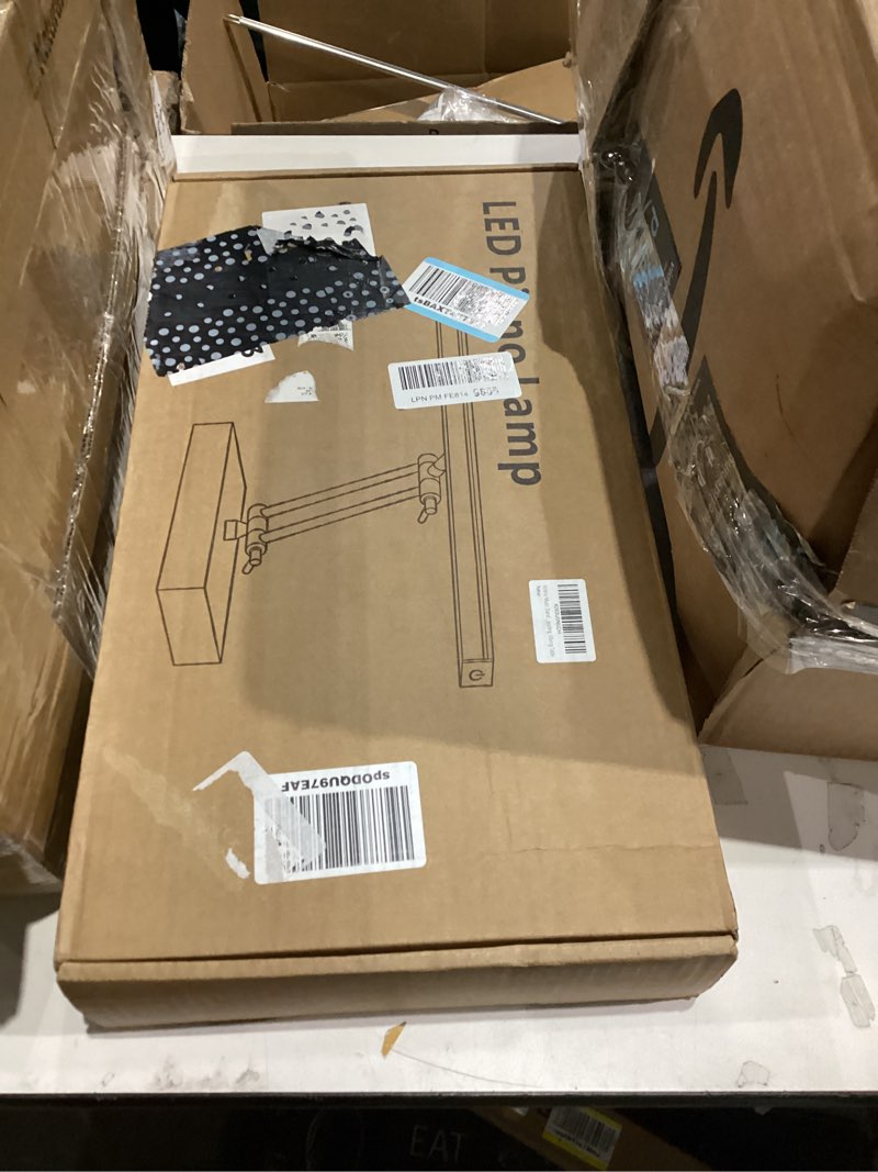 Condition photo showing New/Like New for Music Stand Light - 20" Piano Desk Lamp With 96 LEDs for Orchestra and Musicians - Onekey Stepless Dimming With Free Height Adjustment for Upright Piano