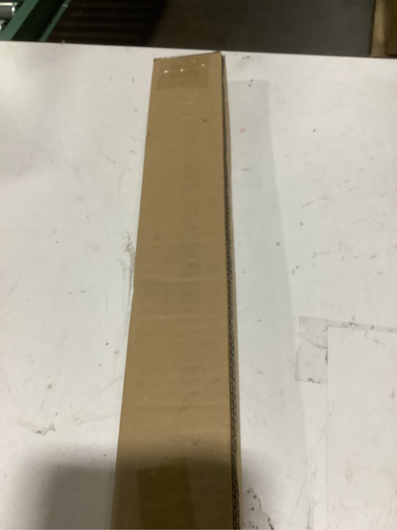 Condition photo showing As Is for changshade arch window shades blackout,half moon(radius: 24") blackout pleated window shades, half circle no drill cellular shades for windows, easy cut and install,pack of 2